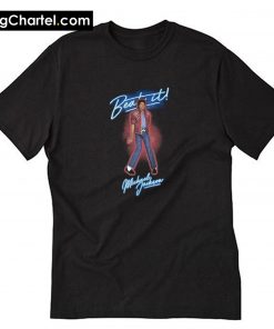 Michael Jackson Beat It 1982 Tour Retro Vintage Mens T-Shirt PU27