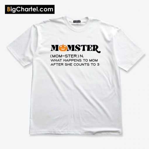 Momster funny mom halloween T-Shirt PU27