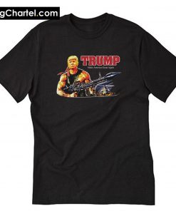 Rambo Trump Ladies' Flowy Boxy T-shirt PU27