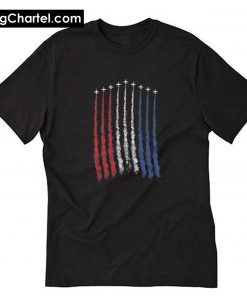 Red White Blue Flyover T-Shirt PU27