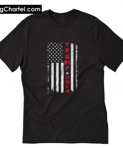 Trump 2024 American Flag Vintage T-Shirt PU27