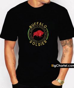 Bob Marley Buffalo Soldier T Shirt PU27