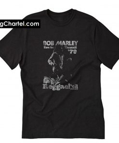 Bob Marley Hawaii Burnout T-Shirt PU27