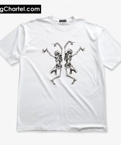 Fall Dancing Skeleton T-Shirt PU27