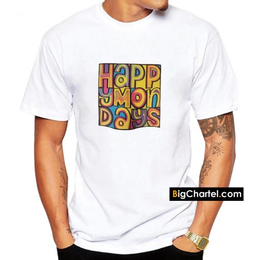 Happy Mondays Indie Dance Madchester Rave Bez Ryder T Shirt PU27