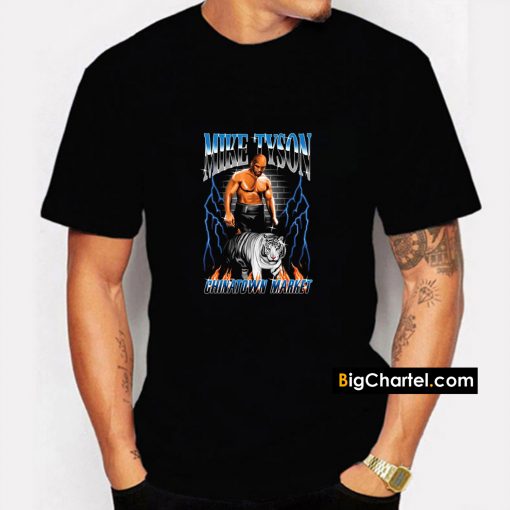 Iron Mike Tyson Tiger_ Chinatown Market Essential T-Shirt PU27