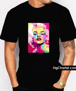 Marilyn Monroe Pop Singer Actress T Shirt PU27