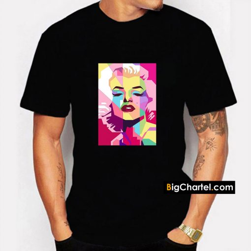 Marilyn Monroe Pop Singer Actress T Shirt PU27