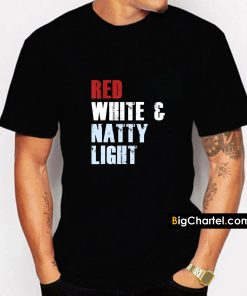 Red White Natty-Light T-shirt PU27