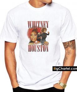 Whitney Houston 90s Homage Official Tee T-Shirt PU27