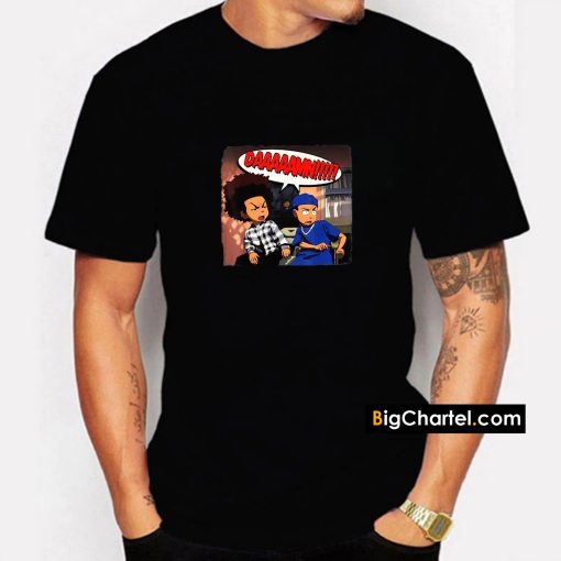 Damn Boondock African American Sitcom Black Cartoon T-Shirt PU27