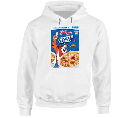 Frosted Flakes Best Cereal Box Cover Gift Hoodie PU27