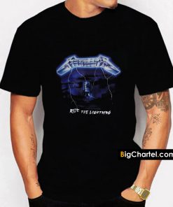 Metallica Vintage Ride The Lightning T-Shirt PU27