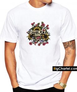 Official Fleetwood Mac Flowers T-Shirt PU27