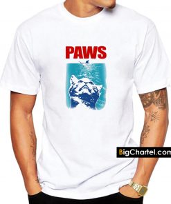 Paws Jaws Cat Kitten T-Shirt PU27