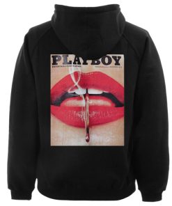 Playboy X Missguided Magazine hoodie back PU27
