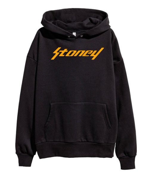 Post Malone Stoney Orange Logo Hoodie PU27