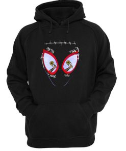 Post Malone face painting hoodie PU27