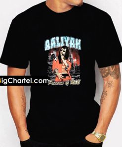 Aaliyah Princess Of R&B t shirt PU27
