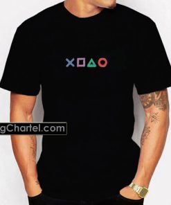 Gamer Playstation Button Classic T-Shirt PU27