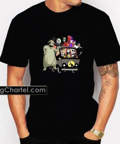 Happy Halloween Horror Character Movie 2021 On Truck Funny T-Shirt PU27