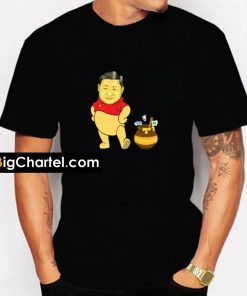 Jinnie The Pooh Stand With Hong Kong Protest Freedom Of Speech Xi Jinping Pooh t shirt PU27