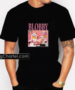 Mr Blobby Homage T-shirt PU27