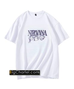 1997 Nirvana Notebook Paper Shirt PU27