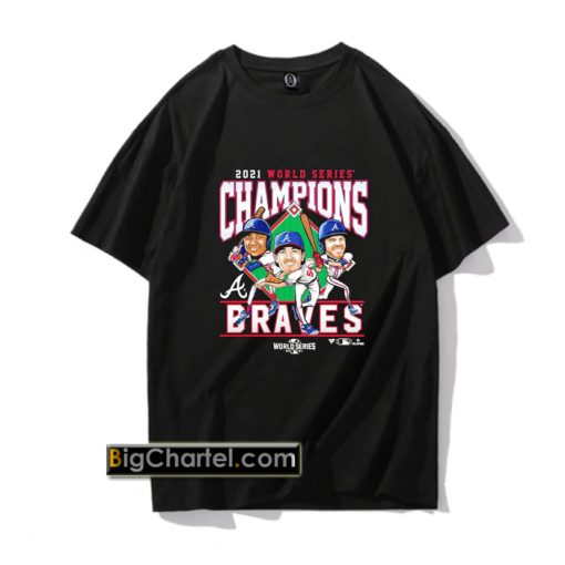 Atlanta Braves 2021 World Series Champions Franchise T-shirt PU27
