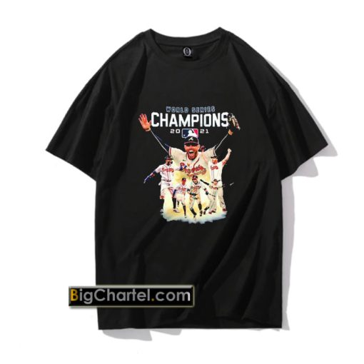 Atlanta Braves 2021 World Series Champions T-Shirt PU27