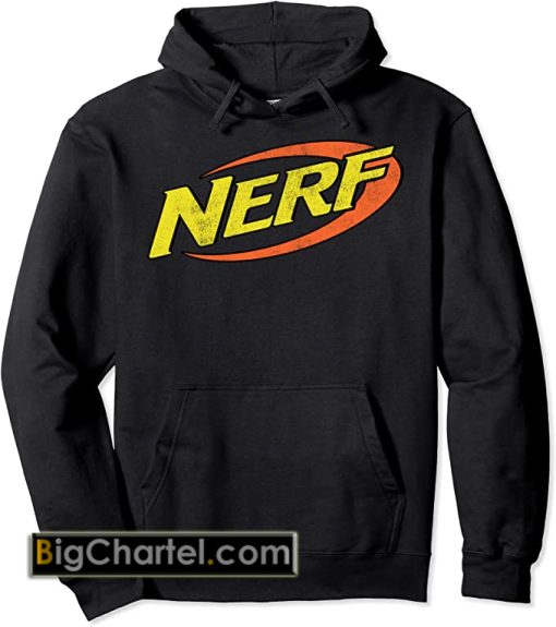 Nerf Classic Distressed Logo Pullover Hoodie PU27