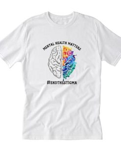 New Mental Health Matters T Shirt PU27