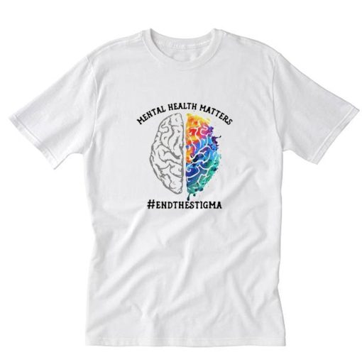 New Mental Health Matters T Shirt PU27