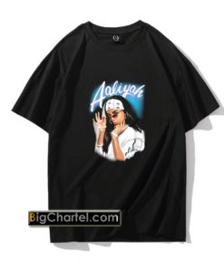 Aaliyah Airbrush Bandana Photo T-Shirt PU27