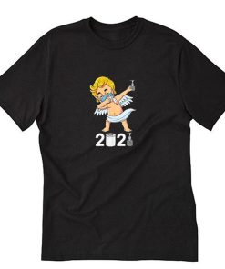 Dabbing Cupid Valentine Day T-Shirt PU27