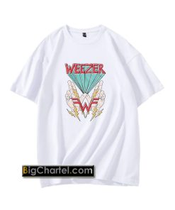 W Hands & Lightning – Weezer Tall Shirt PU27