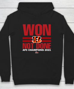 Bengals Super Bowl AFC Championship 2021 Shirt Hoodie PU27