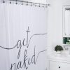 Get Naked’ Shower Curtain PU27