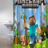 Minecraft Mine Craft Personalized Custom Shower Curtain PU27