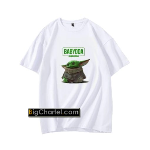 Baby Yoda Mandalorian Meme T Shirt PU27