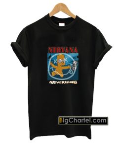 Bart Simpson Nirvana Nevermind T-shirt PU27