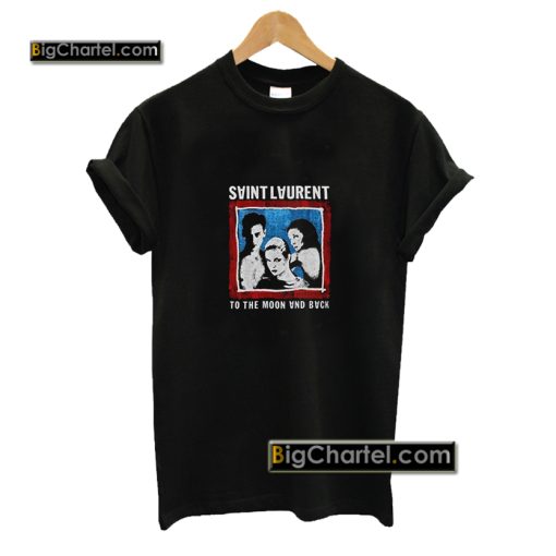 Saint Laurent To The Moon and Back T-Shirt PU27