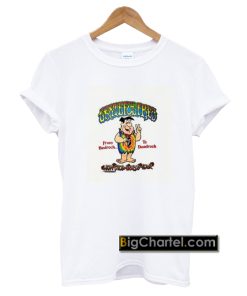 Vintage 1994 90s Fred Flintstone Grateful Dead T Shirt PU27