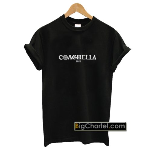 Coachella 2022 Black T Shirt PU27