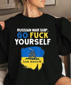 Russian Warship Go F Yourself sweatshirt PU27