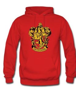 Harry Potter Gryffindor Crest Hoodie PU27