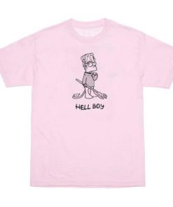 Hellboy Bart Simpson T-Shirt PU27