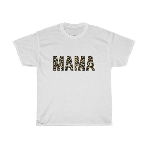 Mama leopard Tee PU27