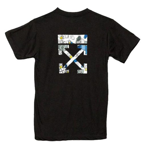 Off-White X Kaws T Shirt Back PU27