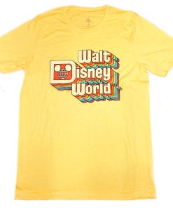 Retro Walt Disney World Logo T Shirt PU27